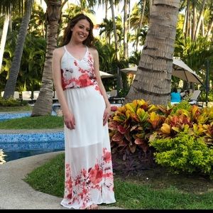 Tropical Maxi Dress!